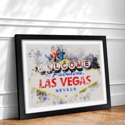 Las vegas sign vol - vol.2, framed