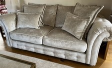 Country Living Harlech 3 Seater Sofa In Natural 7 Months Old Immaculate Cushions