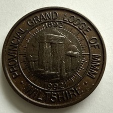 England masonic token - england,
