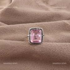 Morganite Gemstone Solitaire