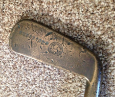 Anderson Anstruther  "Robertson" Putter vintage antique hickory golf clubs