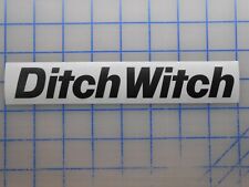 Ditch Witch Decal 3" 5.5" 7.5"