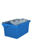 LARGE Plastic Crates Storage Box Containers 80 Litre - Used