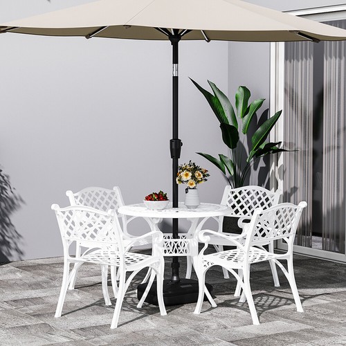 Cast aluminium coffee table - coffee,