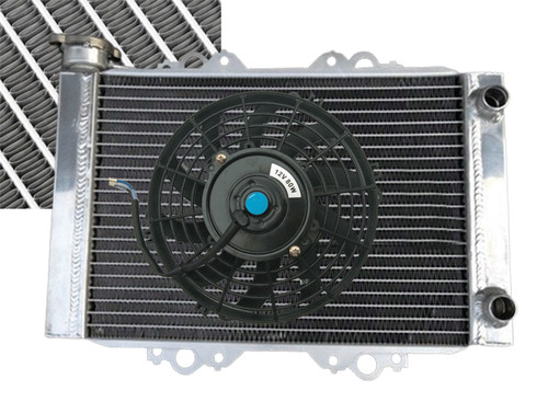 Aluminum radiator fan - aluminum, radiator+fan