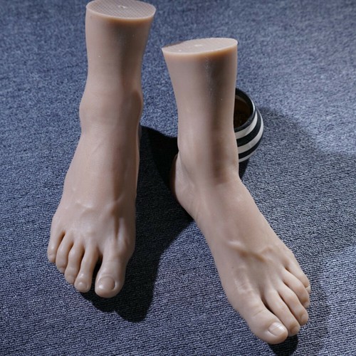 Silicone feet men - feet, model