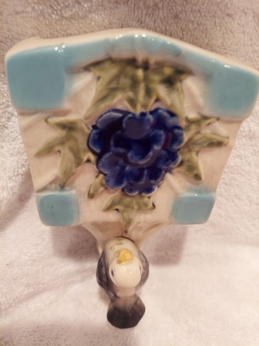 Vtg wall pocket - vtg.wall, bird