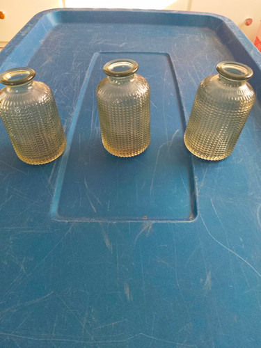 Set green ribbed - set,