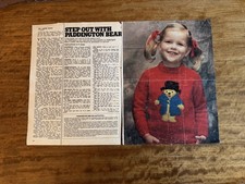 Paddington Bear Intarsia