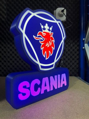 Printed scania light - printed, box