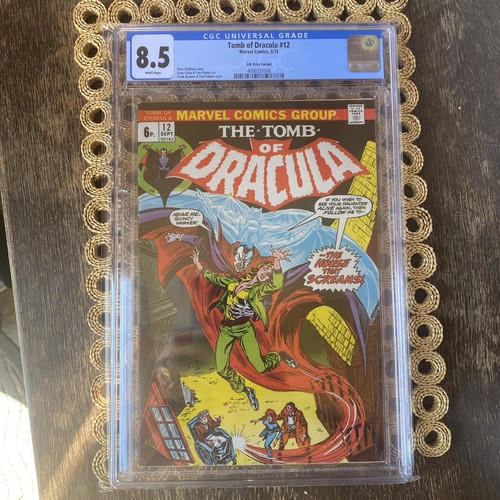 Tomb dracula cgc 8 5 - #12, 8.5