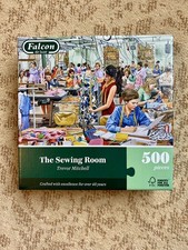 Falcon De Luxe 500 Piece Jigsaw Puzzle - The Sewing Room (Trevor Mitchell)