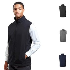 Mens Soft Shell Gilet Fleece