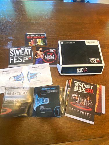 Beachbody insanity max dvd - max:30,