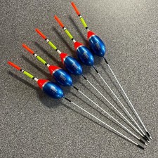 ZEBCO ALLROUND RIVER FISHING FLOATS 4.0g SET OF FIVE HIGH VISIBILITY - NEW