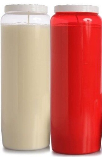 Day burning candle - candle, or