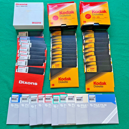 Unused floppy disks - 39,