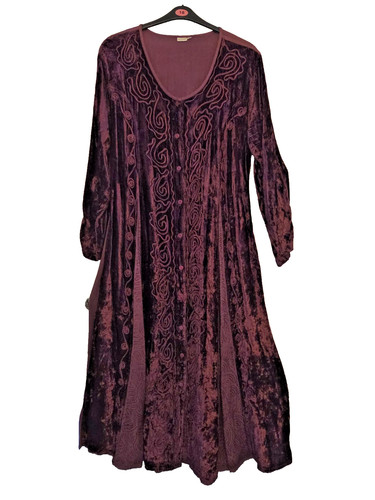 Vintage long velvet - vintage,