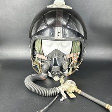 RAF Mk1A Helmet, H Type Mask And Tube Bone Dome From Vulcan Bomber