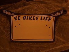 SE BMX SE BIKES LIFE RACE PLATE