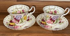 2 ROYAL ALBERT FLOWERS OF THE