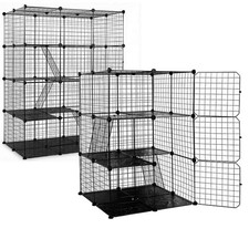 3 4 Tiers Cat Cage Indoor