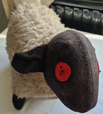 Vintage Rare Brendatoys Made In England Black Faced Sheep 45cm long