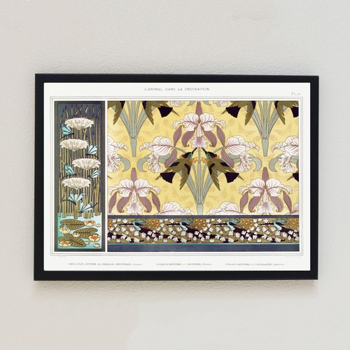 Botanical 1897 vintage floral - vintage,