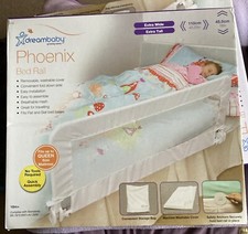 Child Toddler Bed Guard - Phoenix bed rail for flat bed and slat bases