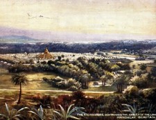 Postcard The 450 Pagodas Containing The Tables of The Law Mandalay Burmah #73