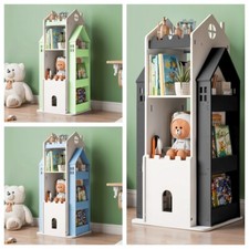 Kids Bookshelf Swivel Castle