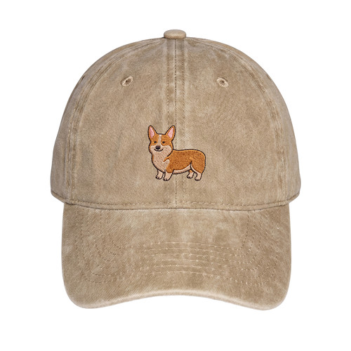 Welsh corgi embroidered - welsh,