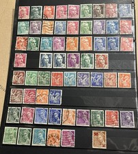 Old French Stamps Marianne