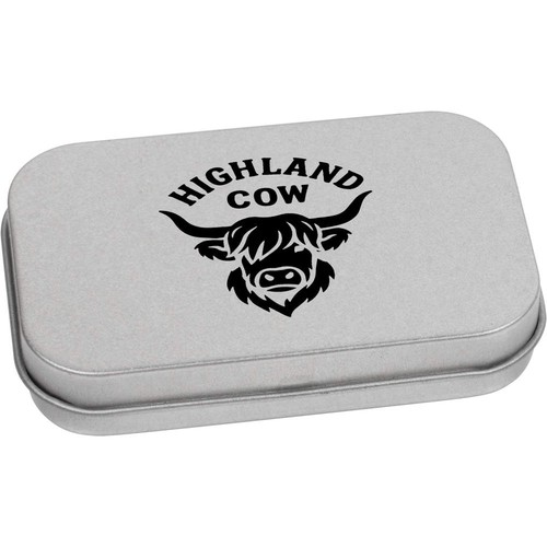 Highland cattle head - 'highland, metal