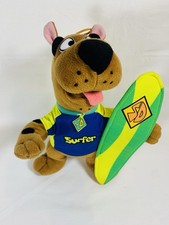 Scooby Doo 11" Soft Plush Surfer Cuddly Toy Dog Surfboard City-Chix