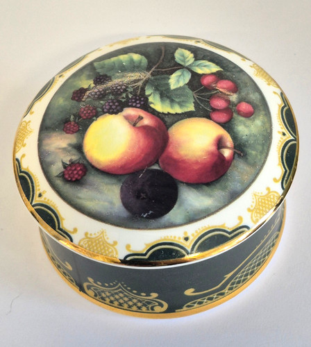 Falcon china trinket - box, fruit