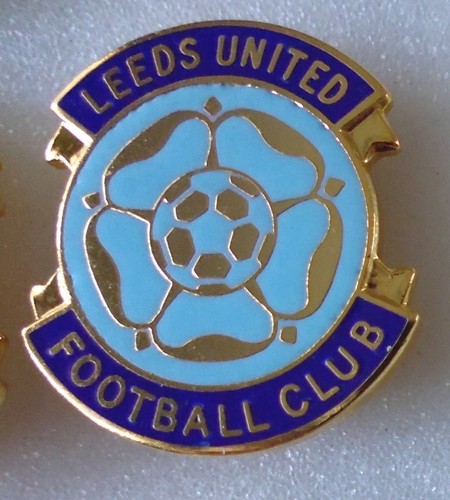 Leeds united football enamel - leeds,
