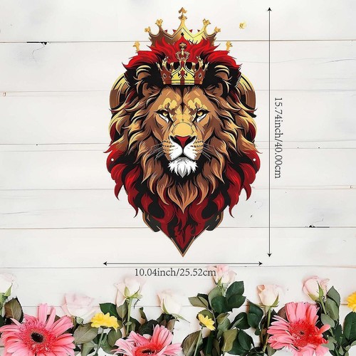 Wall sculpture accent - wall, lion