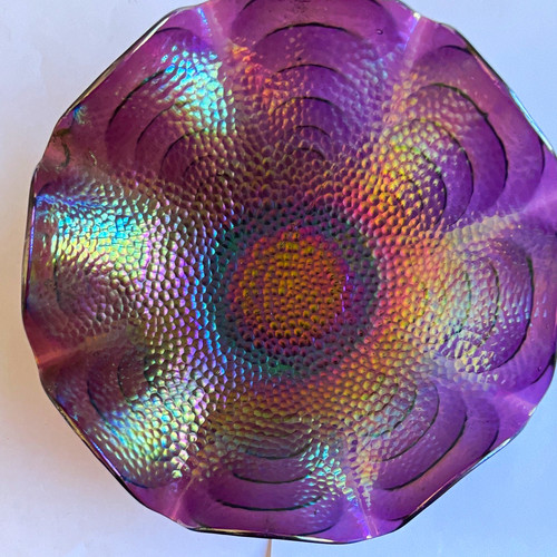 Purple iridescent carnival - iridescent,