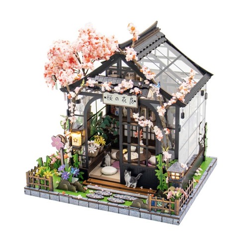 Diy miniature house kit - house,
