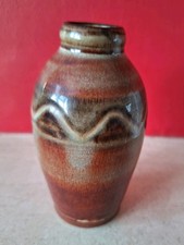 Vintage Campden Minature Studio Pottery Vase 9cm High Excellent Condition