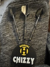 Harrows Chizzy Series 3 23g Darts Boxed With Stand