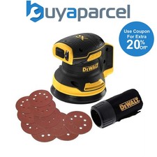 Dewalt DCW210N Cordless Brushless 18v XR Random Orbital Sander 125mm / 10 Sheets