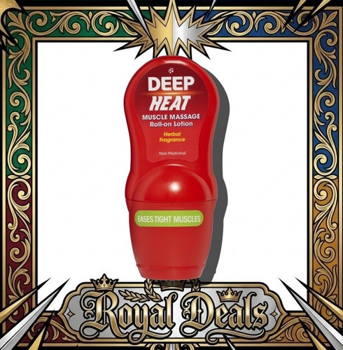 Deep heat muscle - heat, massage