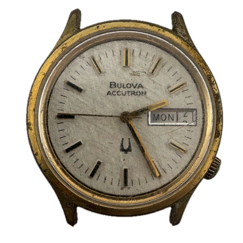 Vintage bulova accutron day - accutron,