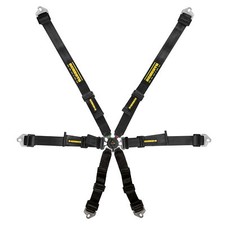 Schroth Flexi 2x2 6 Point Harness (Black) - FIA 8853-2016 Approved, Adjustable