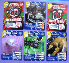 DEADLY 60 - CBBC's - 6 CARDS - 2010 -  VG CONDITION -  SERIES 2