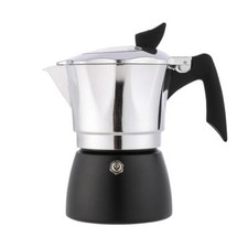  Italian Espresso Maker 3/6 cups Stove Top Coffee Percolator Moka Pot Aluminum 