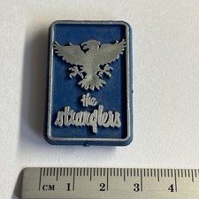 Collectible Plastic Pin Badge The Stranglers punk rock music