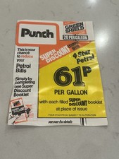 Punch Green Shield Stamps Discount Leaflet